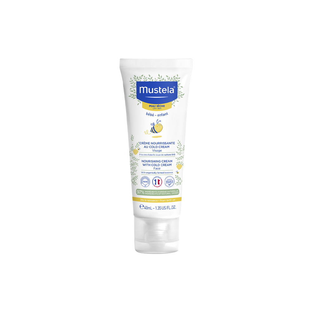 Mustela Cremă nutritivă de față cu cold cream