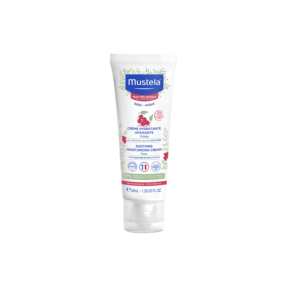 Mustela Cremă hidratantă calmantă - față 40ml
