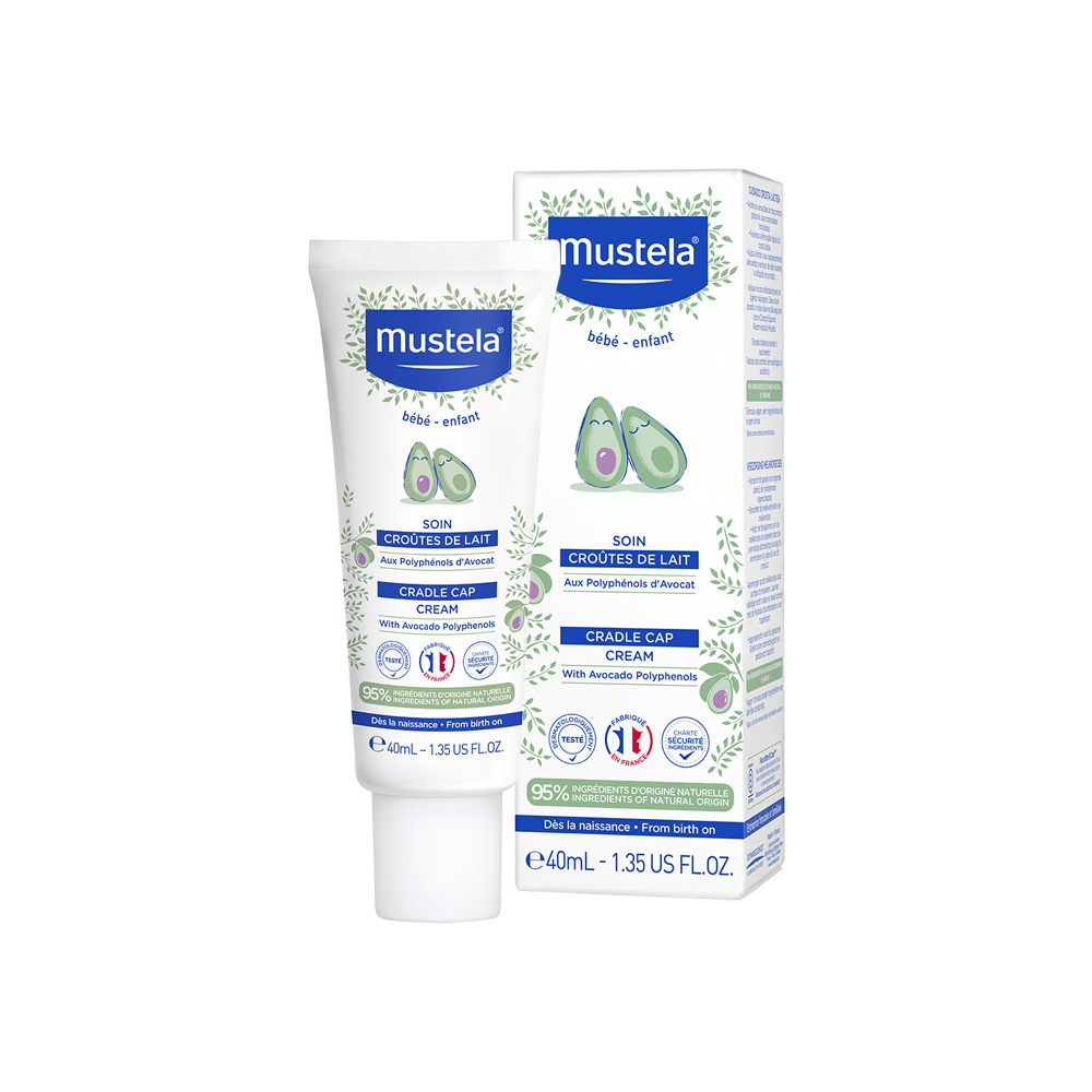 Mustela Cremă împotriva scuamelor de lapte