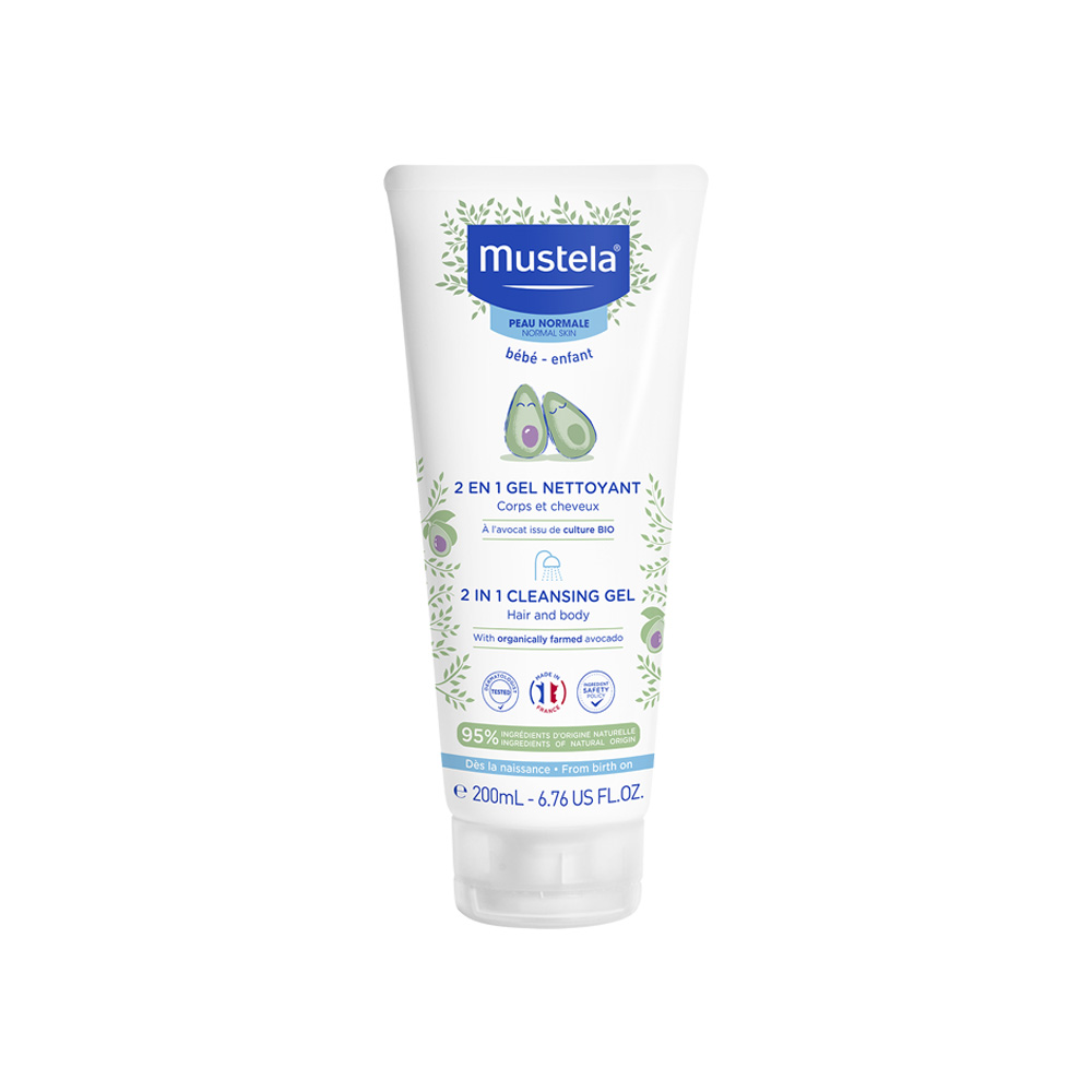 Mustela 2în1 Gel de curățare