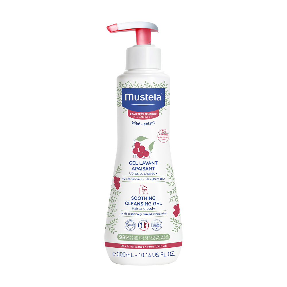 Mustela Gel de curățare calmant piele