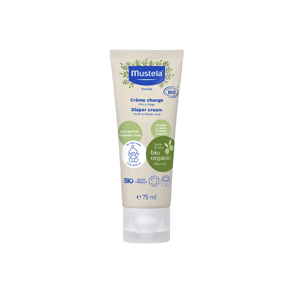 Mustela cremă pentru zona scutecului certificată