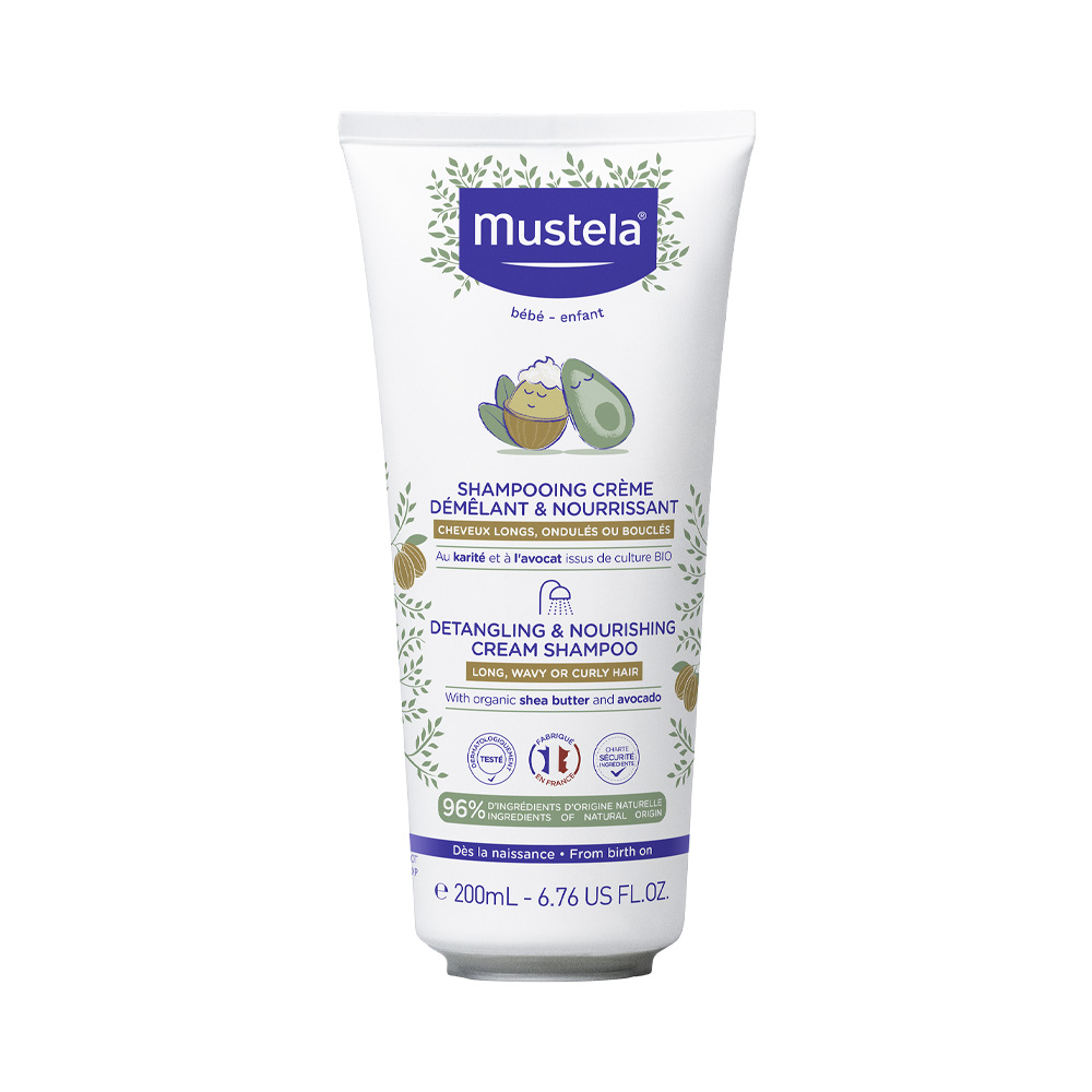 Mustela Șampon nutritiv pentru păr creț și ondulat 200ml