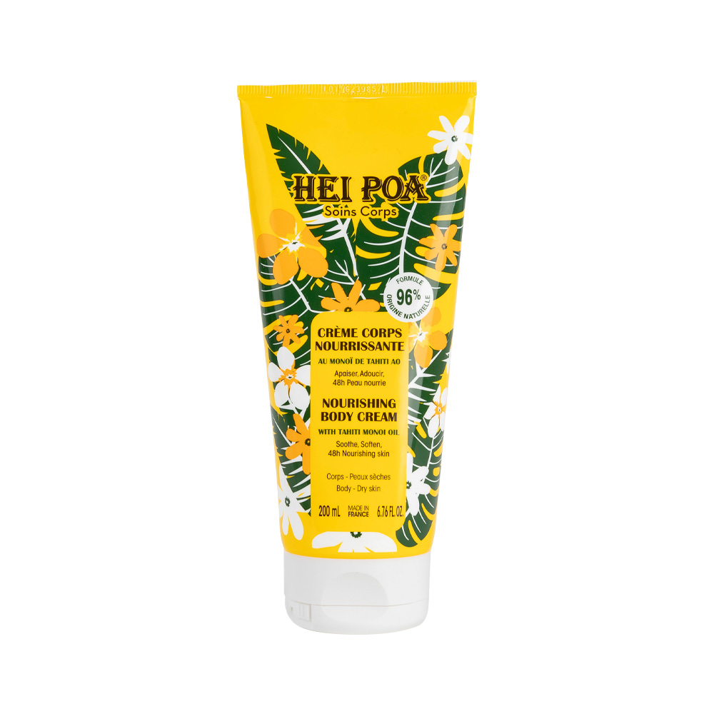 HEI POA Crema de corp hranitoare cu ulei de Monoi de Tahiti 200ml