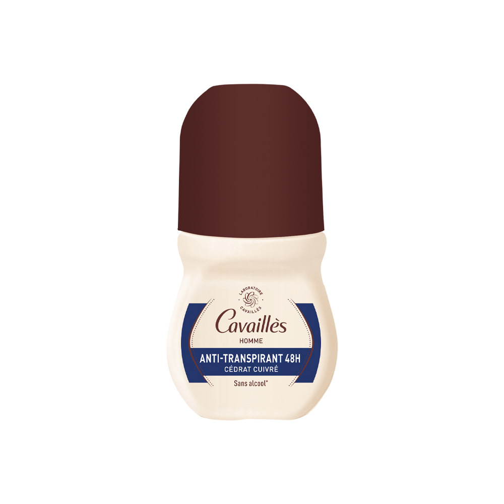 Cavailles Antiperspirant Roll-On Cedrat pentru Bărbați 48H 50 ml