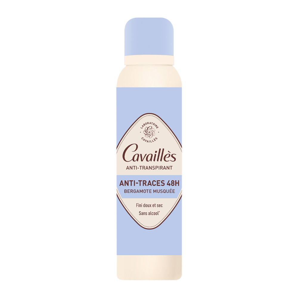 Cavailles Antiperspirant Spray Bergamotă și Mosc