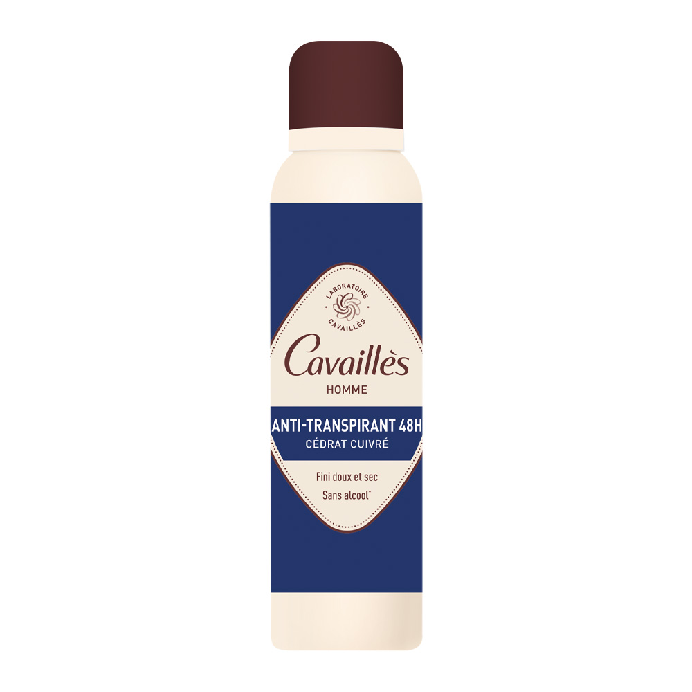 Cavailles Antiperspirant Spray Cedrat pentru Bărbați